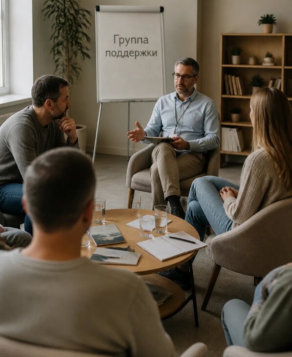 Группы поддержки при алкогольной зависимости в Вологде